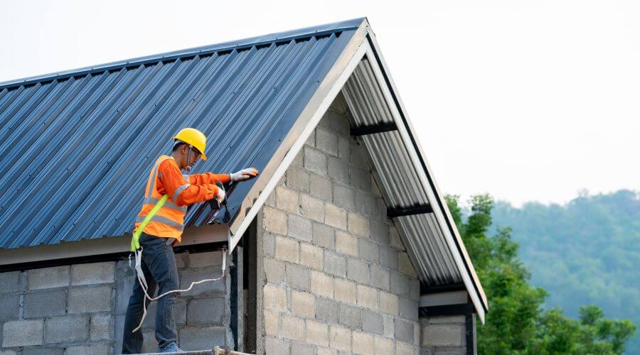Professional metal roof installation in Crooked Creek, AK